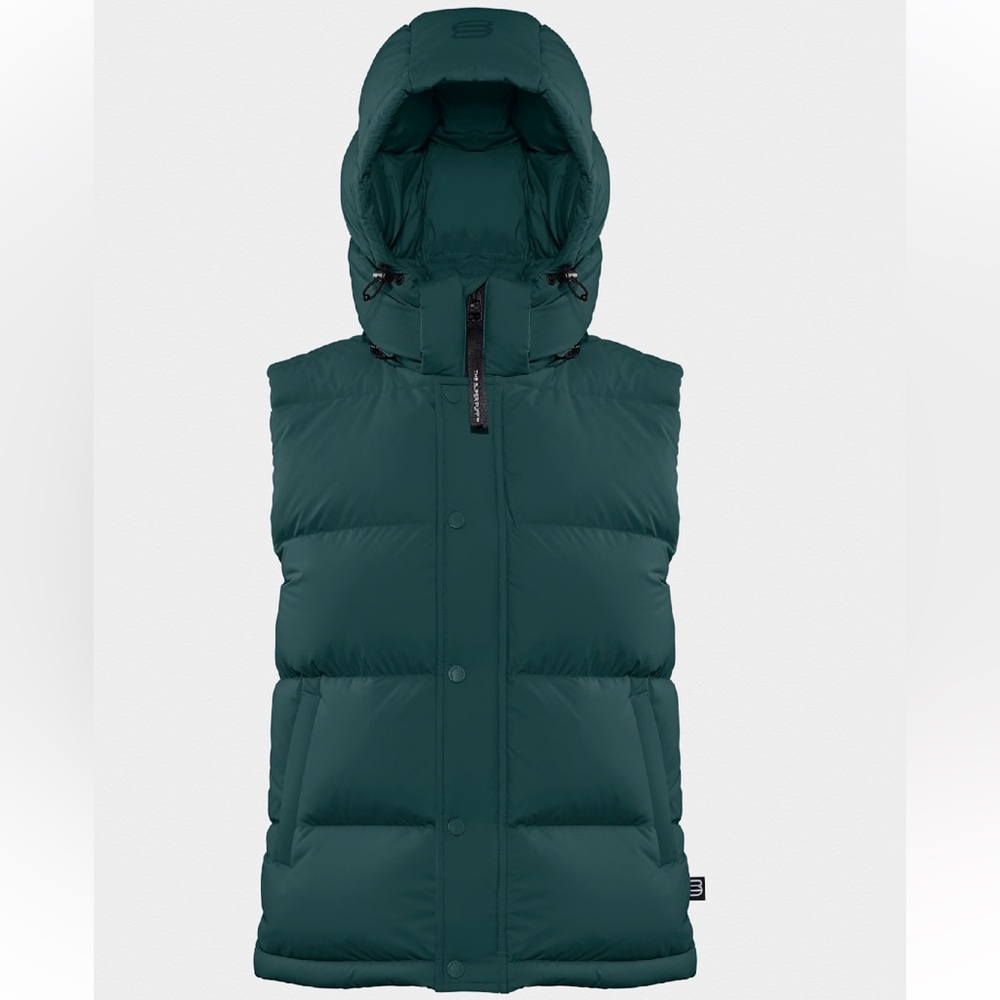 Aritzia TNA Super Puff ClimatteVest Herbage Green Medium | - Picture 3 of 10